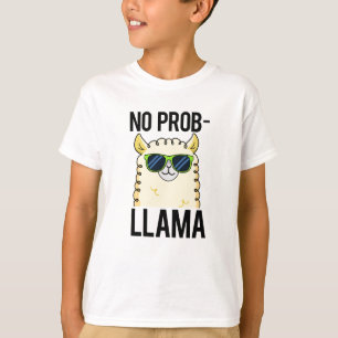 Camiseta No-Prob-Llama Graciosa Guay Llama Pun
