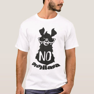 Camiseta No Prob Llama, No Probllama, No Prob-Llama