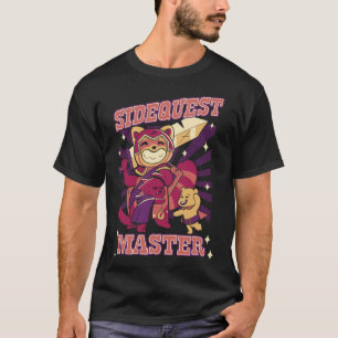 Camiseta No Procrastinando las misiones laterales RPG Gamer