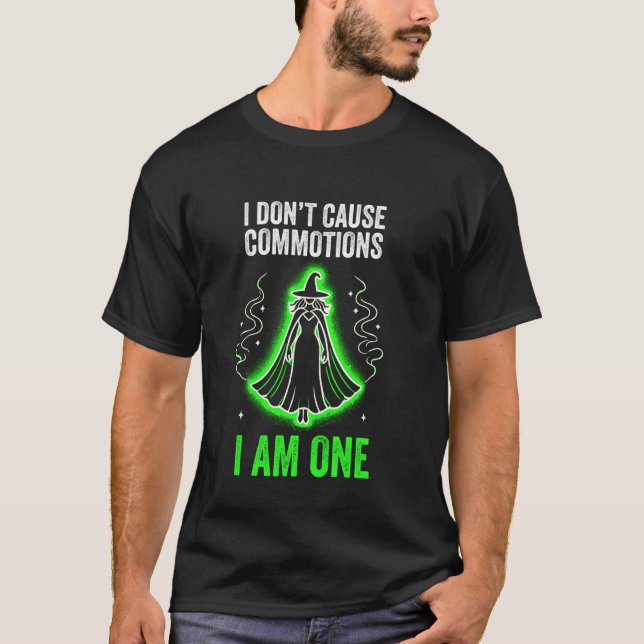 Camiseta No provoco alborotos, soy uno (Anverso)