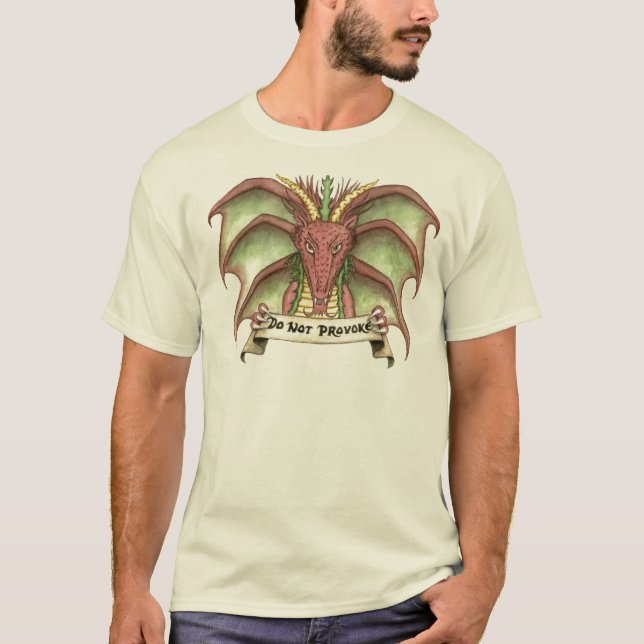 Camiseta No provoque (Anverso)