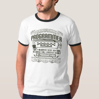 Camiseta No pruebo siempre mi código
