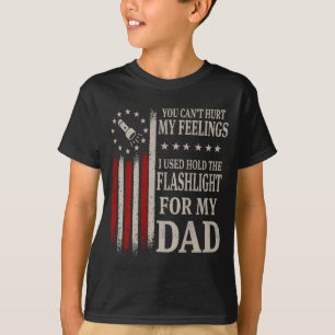 Camiseta No puede doler sentimientos solía sostener lintern