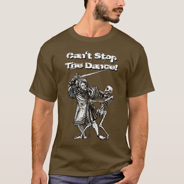 Camiseta ¡No puede parar la danza! (Anverso)