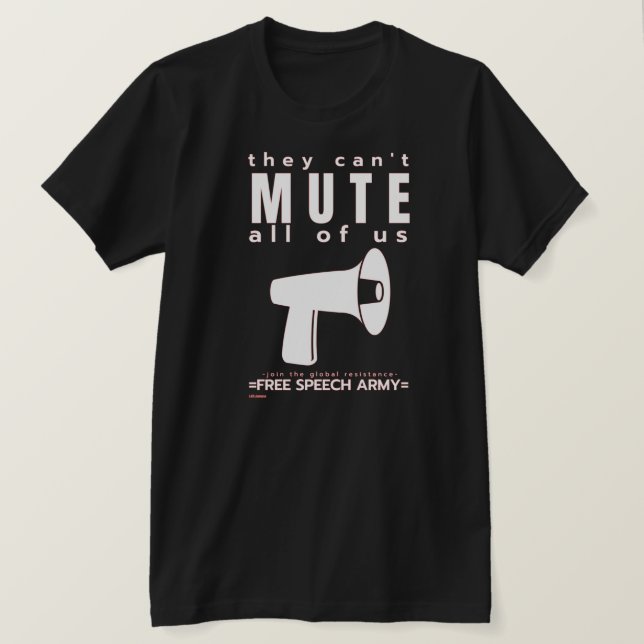 camiseta "NO PUEDEN MUTAR..." (Anverso del diseño)