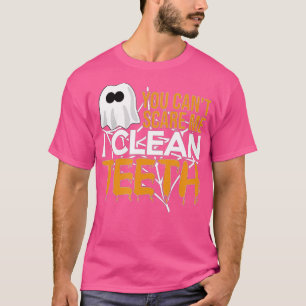 Camiseta No puedes asustarme. Limpio el Hal higiénico denta