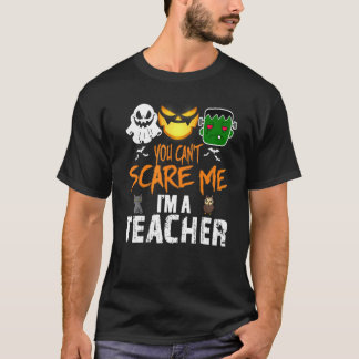 Camiseta No puedes asustarme, soy profesor de Halloween 1