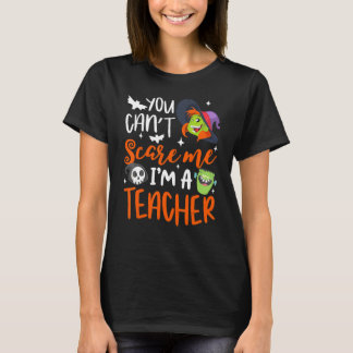 Camiseta No puedes asustarme, soy profesor de Halloween 2