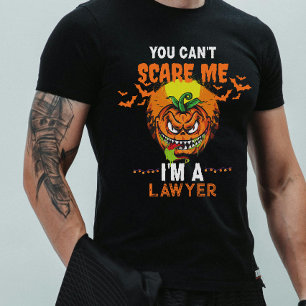 Camiseta No puedes asustarme SOY Un abogado divertido Hallo
