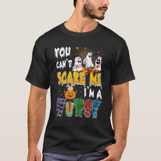 Camiseta No Puedes Asustarme Soy Una Enfermera De Halloween
