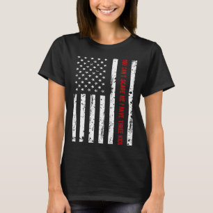 Camiseta No puedes asustarme, tengo tres hijos