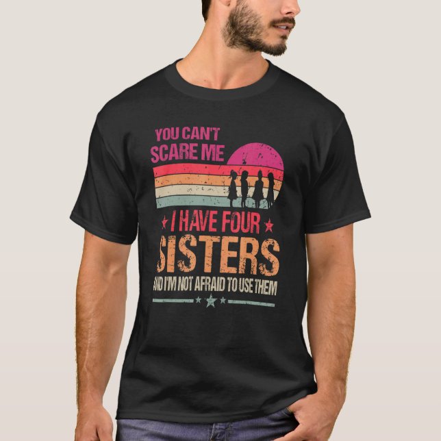Camiseta No puedes asustarme, tengo una cosecha de cuatro h (Anverso)