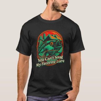 Camiseta No puedes atrapar mi caza favorita de pesca de vue
