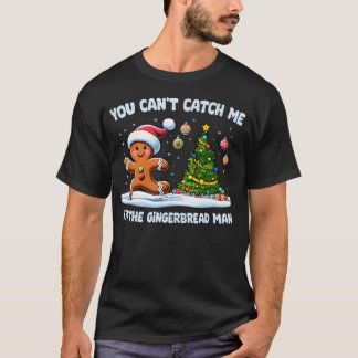 Camiseta No Puedes Atraparme Soy Las Galletas De Hombre De 