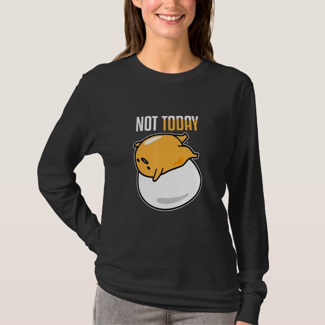 Camiseta No Puedes Comerme Hoy Comida Desayuno Huevo (Anverso)