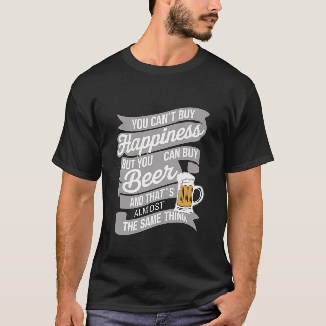 Camiseta No puedes comprar felicidad pero puedes comprar ce (Anverso)