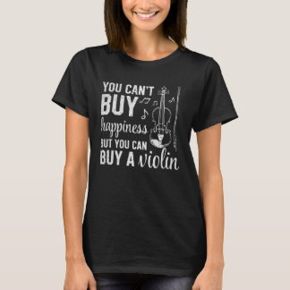 Camiseta No Puedes Comprar Felicidad Pero Puedes Comprar Un