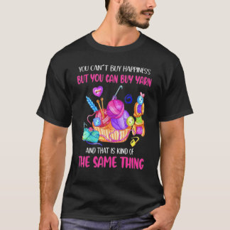 Camiseta No puedes comprar felicidad pero puedes comprar ya