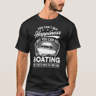 Camiseta No Puedes Comprar Felicidad Pero Puedes Ir A Bocar