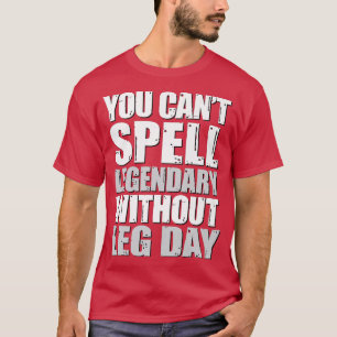 Camiseta No puedes deletrear legendario sin el día de la pi