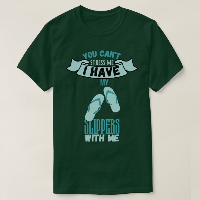 Camiseta No Puedes Estresarme Tengo Zapatillas Conmigo (Diseño del anverso)