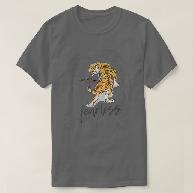Camiseta No puedes ganarme el estilo intrépido de Tokio Asi (Diseño del anverso)