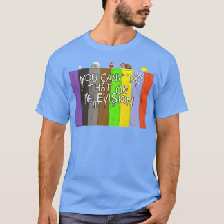 Camiseta No puedes hacer eso en televisión Amiga del vestua