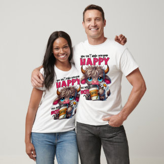 Camiseta No Puedes Hacer Feliz a Todos No Eres Café