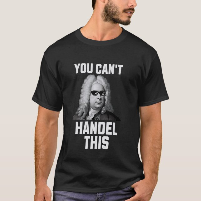 Camiseta No puedes Handel este gracioso ratón clásico compo (Anverso)