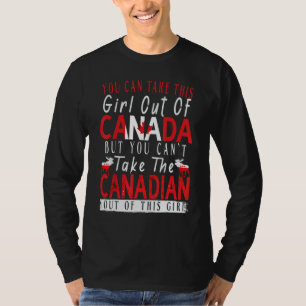 Camiseta No puedes sacar a este Chica de la hoja de arce de