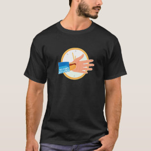 Camiseta No puedes saltar el almuerzo