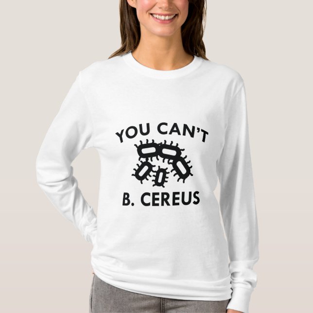 Camiseta No puedes ser B. Cereus (Anverso)
