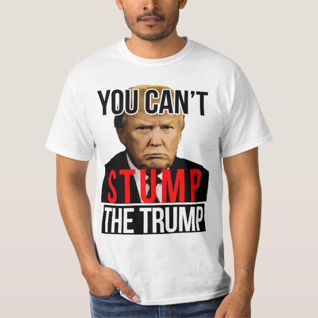 Camiseta No puedes sortear el gracioso Donald Trump 2024 (Anverso)