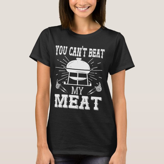 Camiseta No puedes vencer a mi cocinero de parrilladas de c (Anverso)