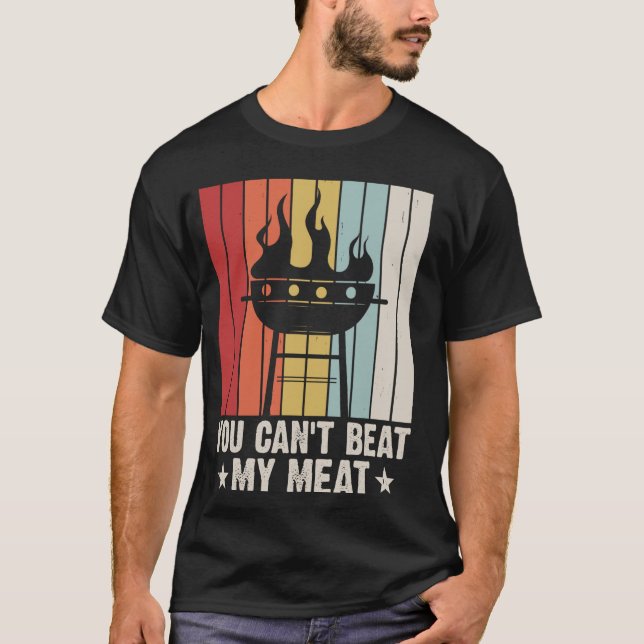Camiseta No puedes vencer mi paro de carne (Anverso)