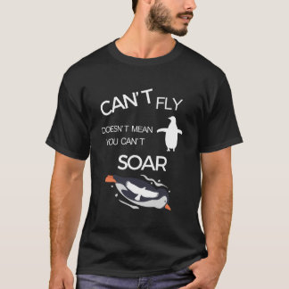 Camiseta No puedes volar no significa que no puedas volar