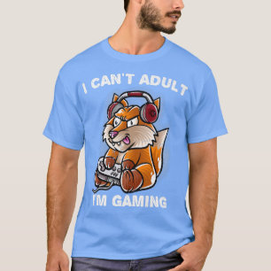 Camiseta No Puedo Adulto Im Gaming Nerd Gamer Nerd Para Gee