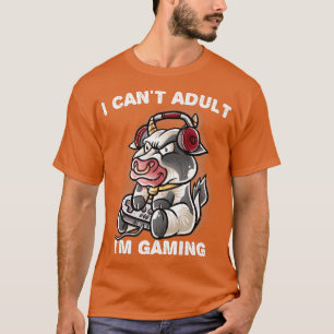 Camiseta No puedo adultos estoy jugando a la granja de cría