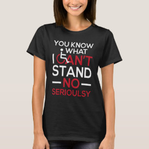 Camiseta No puedo aguantar - Awa sobre discapacidad de sill