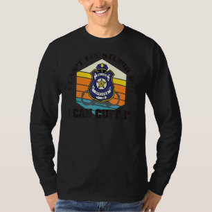 Camiseta No puedo arreglar lo estúpido, pero puedo cortar e