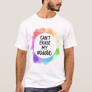 Camiseta No puedo borrar mi orgullo