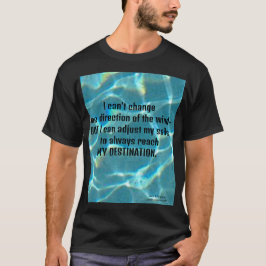 CAMISETA NO PUEDO CAMBIAR LA OLA DE AGUA