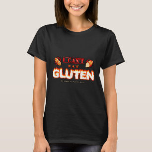 Camiseta No puedo comer Gluten hace que mi ropa maloliente