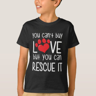 Camiseta No puedo comprar amor pero puedes rescatarlo