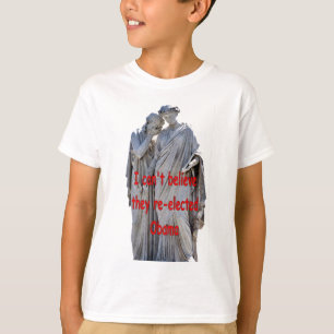 CAMISETA NO PUEDO CREER QUE REELIGIERAN A OBAMA