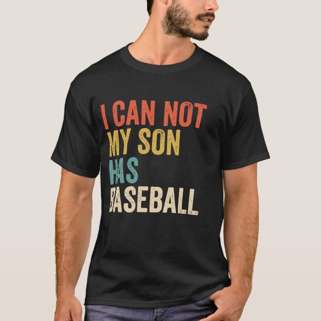 Camiseta No puedo decir que mi hijo tiene un papá gracioso  (Anverso)
