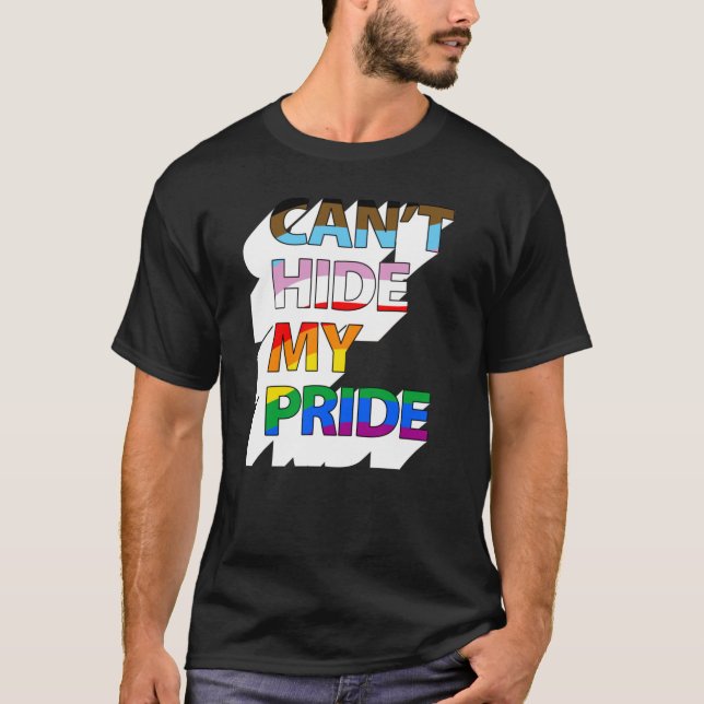 Camiseta No Puedo Esconder Mi Orgullo (Anverso)
