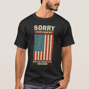 Camiseta No puedo escucharte por el sonido de mi índice de 