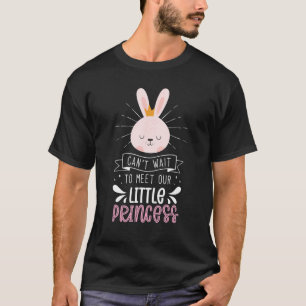 Camiseta No puedo esperar para conocer a nuestro pequeño no