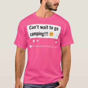 Camiseta No Puedo Esperar Para Ir De Camping Camper Diciend